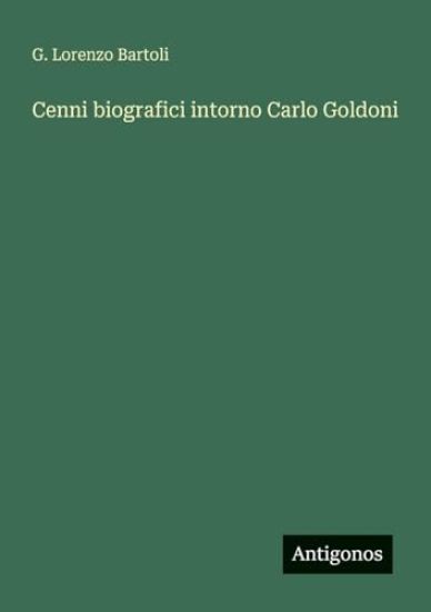 Cenni biografici intorno Carlo Goldoni
