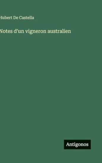 Notes d'un vigneron australien