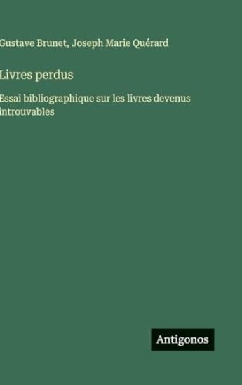Livres perdus