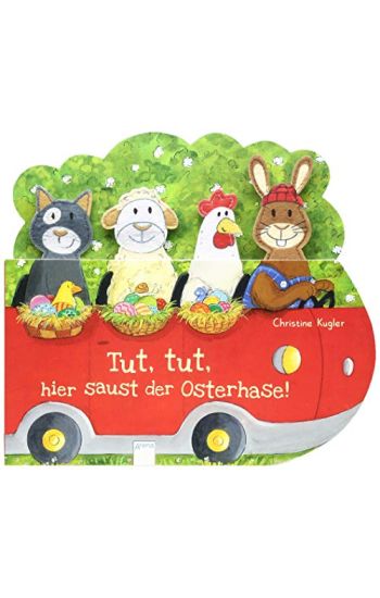 Tut, tut, hier saust der Osterhase!