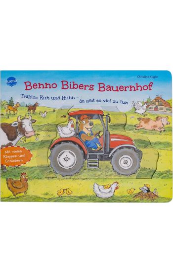 Benno Bibers Bauernhof. Traktor, Kuh und Huhn - da gibt es viel zu tun