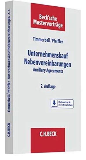 Timmerbeil, S: Unternehmenskauf - Nebenvereinbarungen