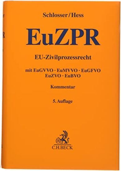 Schlosser, P: EU-Zivilprozessrecht