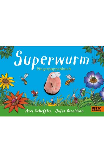Superwurm-Fingerpuppenbuch