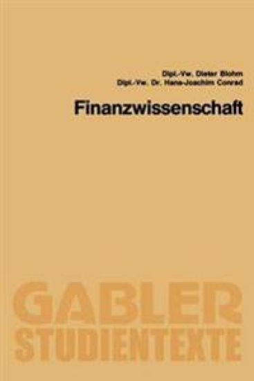 Finanzwissenschaft