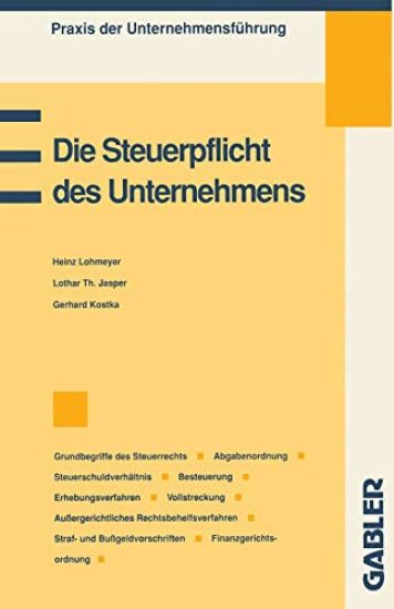 Die Steuerpflicht des Unternehmens