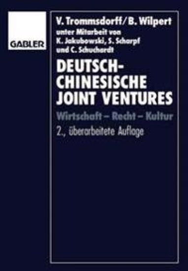 Deutsch-chinesische Joint Ventures