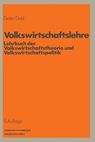 Volkswirtschaftslehre