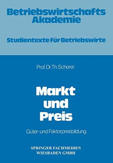 Markt und Preis