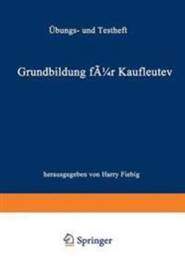 Grundbildung für Kaufleute