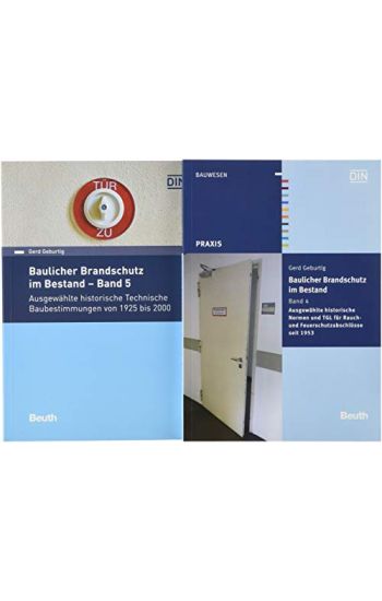 Baulicher Brandschutz im Bestand 2 Bände