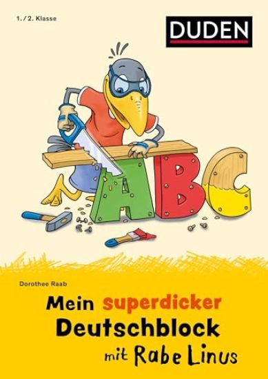 Mein superdicker Deutschblock mit Rabe Linus