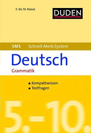 SMS Deutsch - Grammatik 5.-10. Klasse