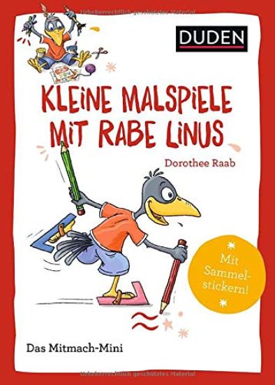 Duden Minis (Band 40) ? Kleine Malspiele mit Rabe Linus / VE3