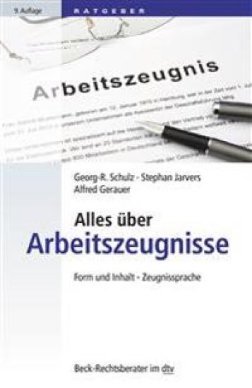 Alles über Arbeitszeugnisse