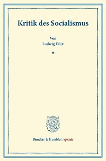Kritik Des Socialismus