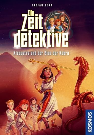 Die Zeitdetektive, 1, Kleopatra und der Biss der Kobra