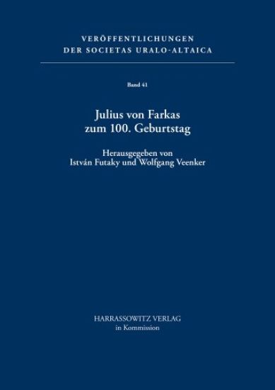 Julius Von Farkas Zum 100. Geburtstag