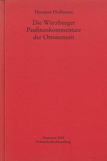 Die Wurzburger Paulinenkommentare Der Ottonenzeit