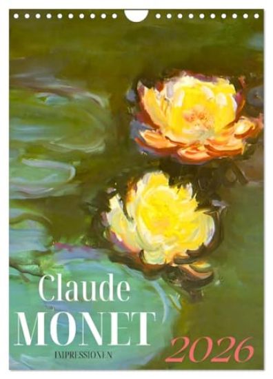 Claude Monet Impressionen 2026 (Wandkalender 2026 DIN A4 hoch), CALVENDO Monatskalender