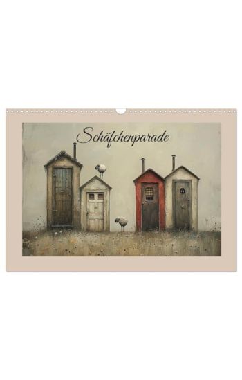 Schäfchenparade (Wandkalender 2026 DIN A3 quer), CALVENDO Monatskalender