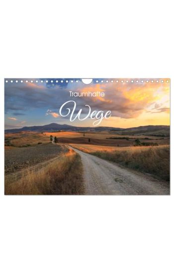 Traumhafte Wege - Matteo Colombo (Wandkalender 2026 DIN A4 quer), CALVENDO Monatskalender