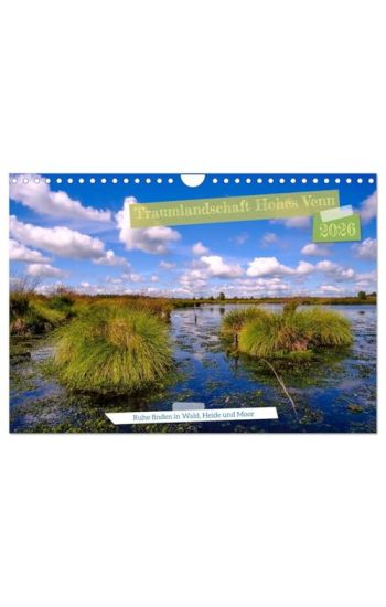 Traumlandschaft Hohes Venn (Wandkalender 2026 DIN A4 quer), CALVENDO Monatskalender
