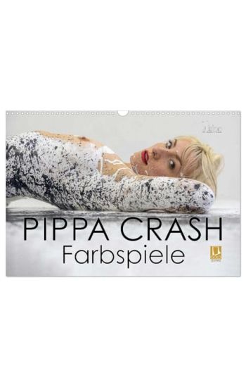 PIPPA CRASH - Farbspiele (Wandkalender 2026 DIN A3 quer), CALVENDO Monatskalender