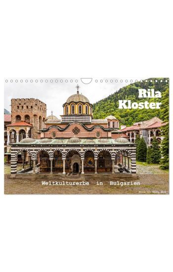 Rila Kloster - Weltkulturerbe in Bulgarien (Wandkalender 2026 DIN A4 quer), CALVENDO Monatskalender