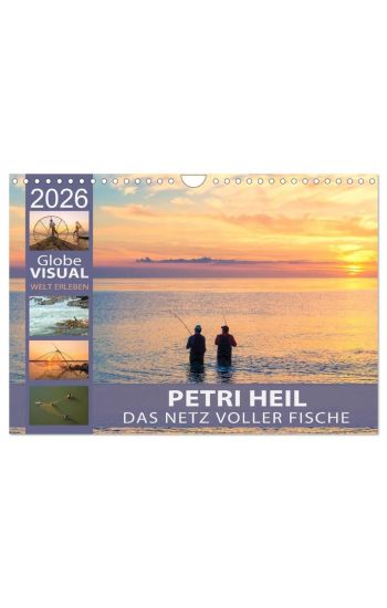 PETRI HEIL - Das Netz voller Fische (Wandkalender 2026 DIN A4 quer), CALVENDO Monatskalender
