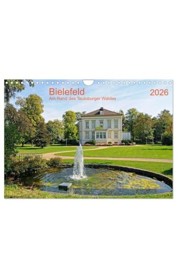 Bielefeld Am Rand des Teutoburger Waldes (Wandkalender 2026 DIN A4 quer), CALVENDO Monatskalender
