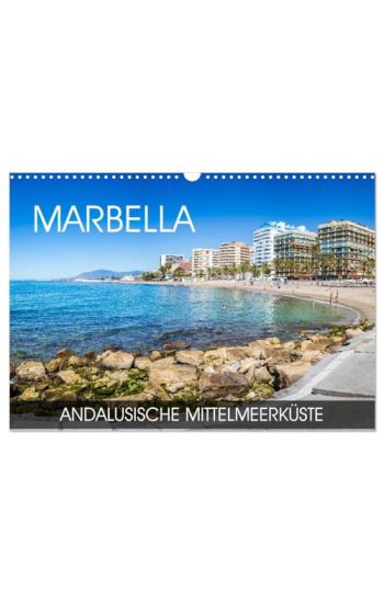 Marbella - andalusische Mittelmeerküste (Wandkalender 2026 DIN A3 quer), CALVENDO Monatskalender