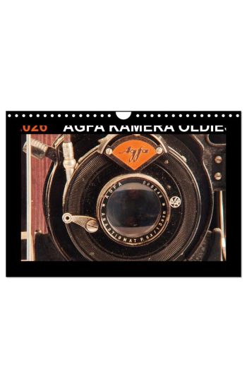 AGFA KAMERA OLDIES Klassische Kameras von 1926 - 1974 (Wandkalender 2026 DIN A4 quer), CALVENDO Monatskalender