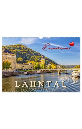 Bezauberndes Lahntal (Wandkalender 2026 DIN A3 quer), CALVENDO Monatskalender