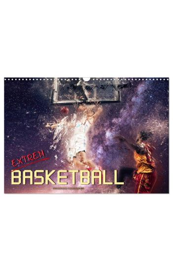 Basketball extrem (Wandkalender 2026 DIN A3 quer), CALVENDO Monatskalender