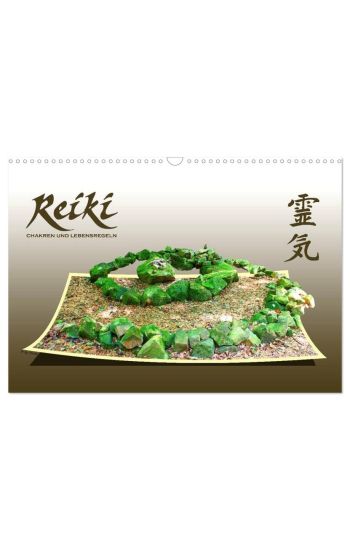 REIKI - Chakren und Lebensregeln (Wandkalender 2026 DIN A3 quer), CALVENDO Monatskalender