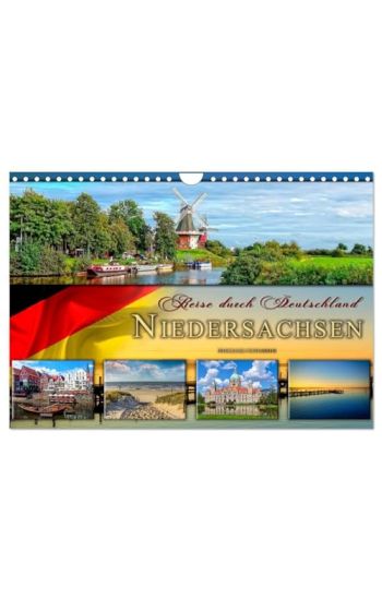 Reise durch Deutschland - Niedersachsen (Wandkalender 2026 DIN A4 quer), CALVENDO Monatskalender