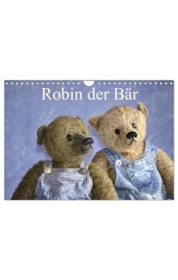 Robin der Bär (Wandkalender 2026 DIN A4 quer), CALVENDO Monatskalender