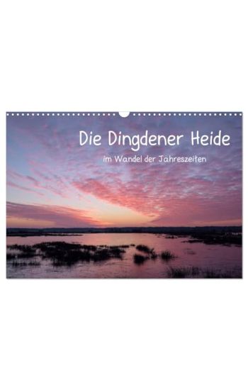 Die Dingdener Heide im Wandel der Jahreszeiten (Wandkalender 2026 DIN A3 quer), CALVENDO Monatskalender
