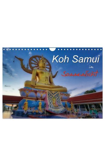 Koh Samui im Sonnenlicht (Wandkalender 2026 DIN A4 quer), CALVENDO Monatskalender