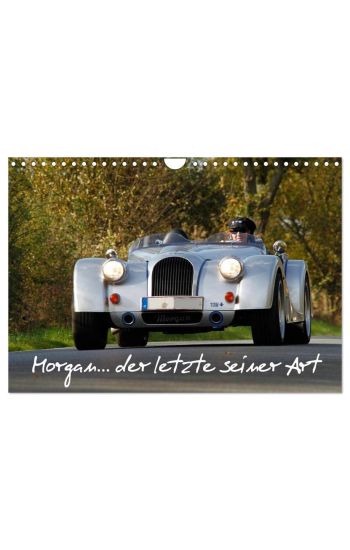 Morgan... der letzte seiner Art (Wandkalender 2026 DIN A4 quer), CALVENDO Monatskalender