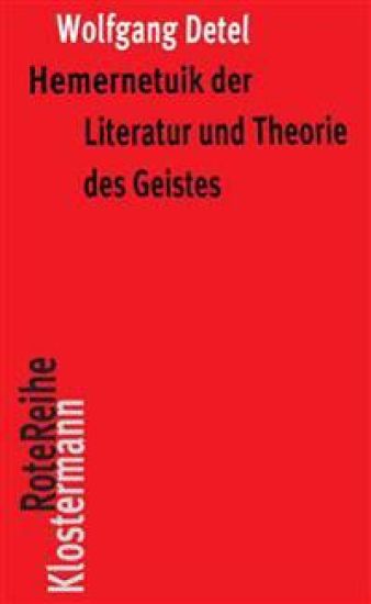 Hermeneutik Der Literatur Und Theorie Des Geistes: Exemplarische Interpretationen Poetischer Texte
