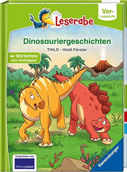 Dinosauriergeschichten - Leserabe ab Vorschule - Erstlesebuch für Kinder ab 5 Jahren