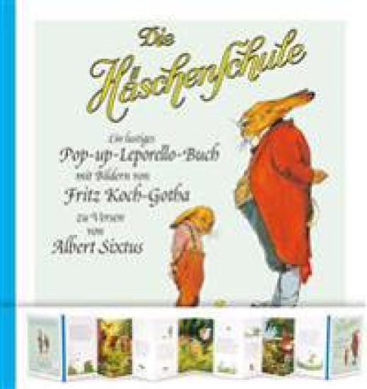 Die Häschenschule - Pop-up-Leporello-Buch