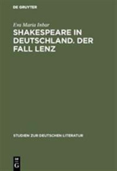 Shakespeare in Deutschland. Der Fall Lenz