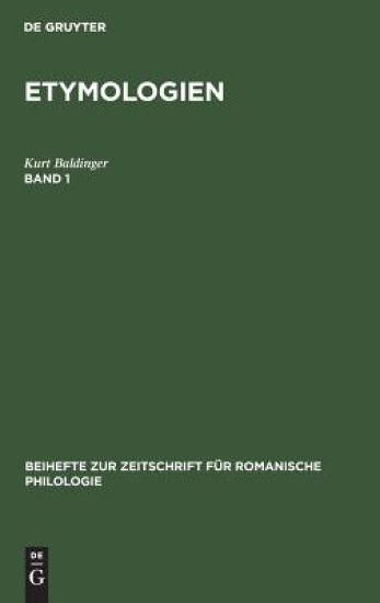 Etymologien. Band 1