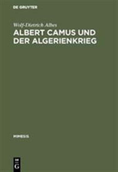 Albert Camus Und Der Algerienkrieg