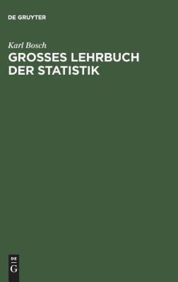 Großes Lehrbuch der Statistik
