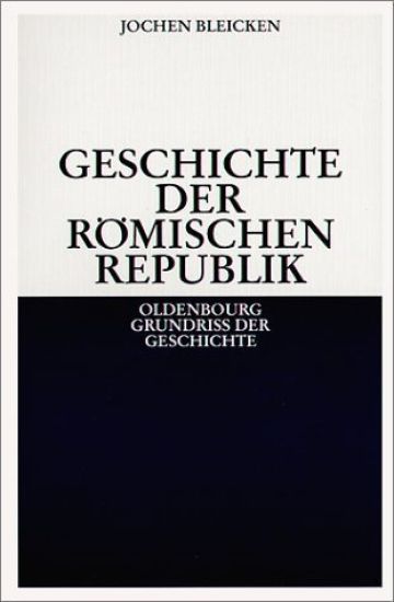 Geschichte Der Römischen Republik