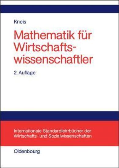 Mathematik Für Wirtschaftswissenschaftler